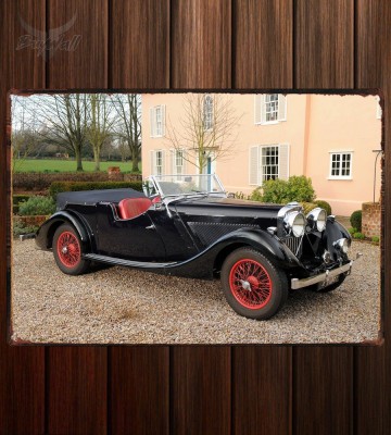 Металлическая табличка Talbot BA105
